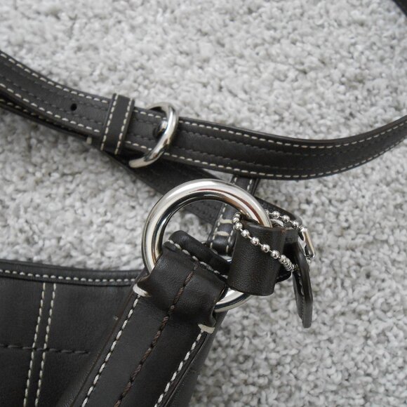 Vintage Coach SoHo Brown Leather Crossbody Bag EUC - Picture 5 of 12